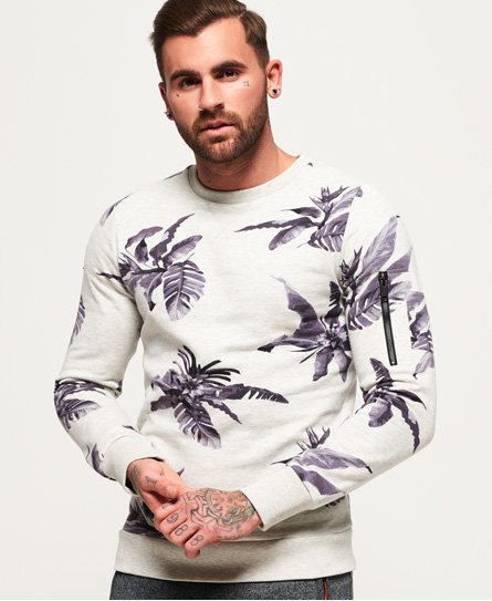Superdry Premium All Over print-collegegenser Premium All Over print-collegegenser