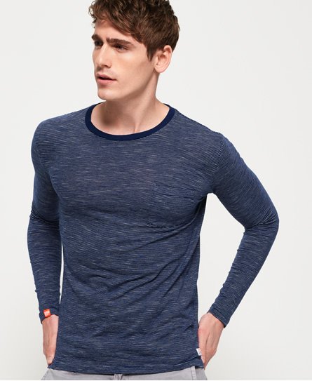 Superdry Lite Loom Clayton Stripe Long Sleeve T-Shirt Lite Loom Clayton Stripe Long Sleeve T-Shirt