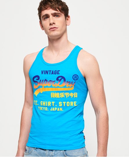 Superdry Shirt Shop Hyper Fade Vest Top Shirt Shop Hyper Fade Vest Top74710