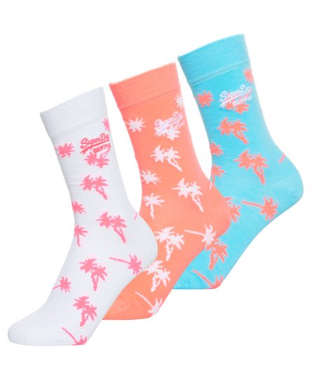 Superdry Palms Socken im Dreierpack Palms Socken im Dreierpack