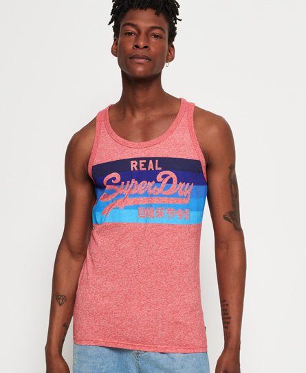 Superdry Vintage Logo Cali Stripe Vest Top Vintage Logo Cali Stripe Vest Top74702
