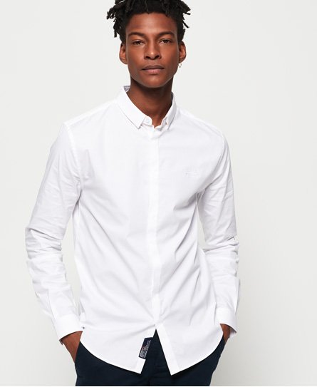 Superdry Tailored Slim Long Sleeved Shirt Tailored Slim Long Sleeved Shirt
