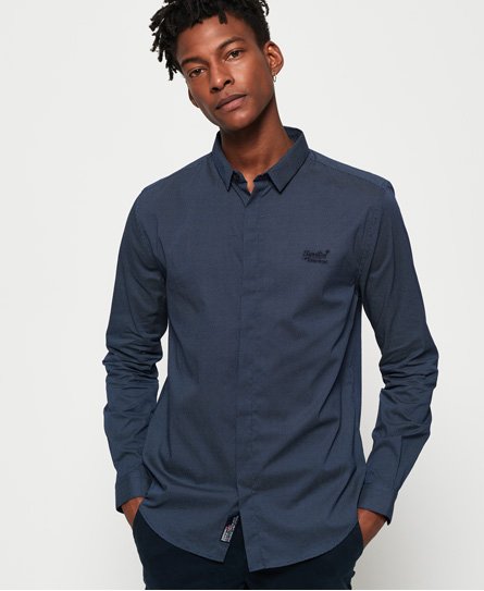 Superdry Tailored Slim Long Sleeved Shirt Tailored Slim Long Sleeved Shirt