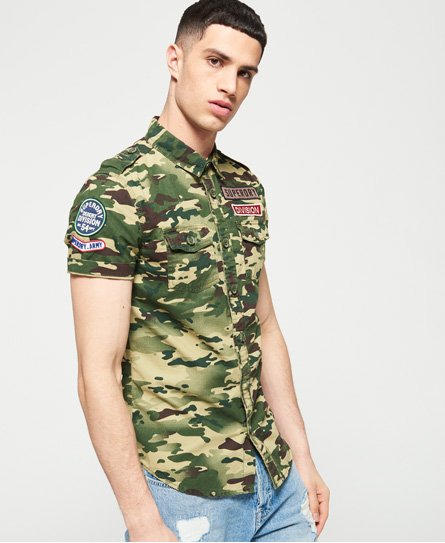 superdry army corps shirt