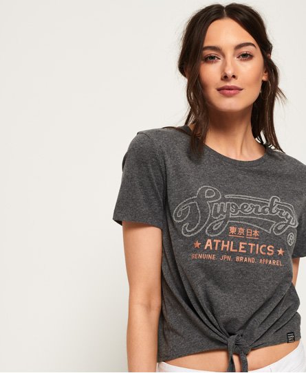 Superdry Athletics Knot Front -T-paita Athletics Knot Front -T-paita