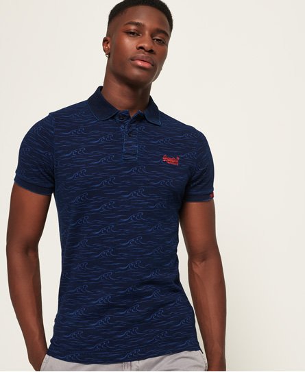 Superdry City polo met all-over print City polo met all-over print