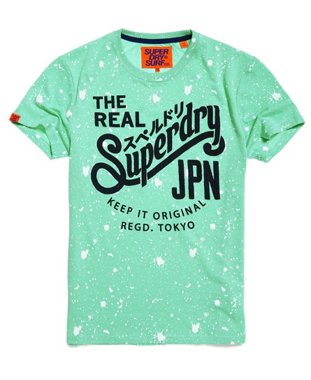 Superdry Keep It Splatter T- Shirt Keep It Splatter T- Shirt