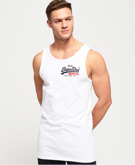 Superdry Vintage Logo Long Line Vest Top Vintage Logo Long Line Vest Top