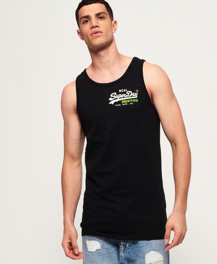 Superdry Vintage Logo Long Line Vest Top Vintage Logo Long Line Vest Top77162