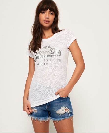 Superdry Vintage Logo Burn Out T-Shirt Vintage Logo Burn Out T-Shirt77789