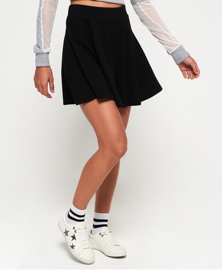 Superdry Sophia Textured Skater Skirt Sophia Textured Skater Skirt