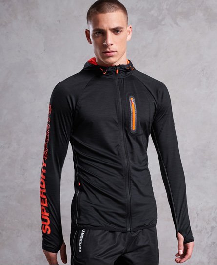 Superdry Athletic Panel Zip Hoodie Athletic Panel Zip Hoodie