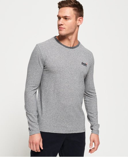 Superdry Merchant Stripe Long Sleeve T-Shirt Merchant Stripe Long Sleeve T-Shirt