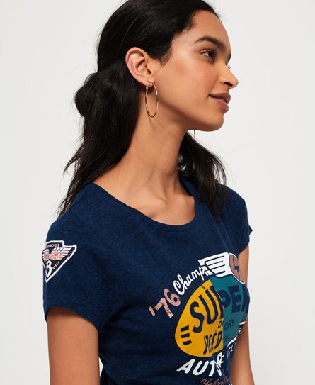 Superdry T-shirt Gasoline Slice T-shirt Gasoline Slice77478