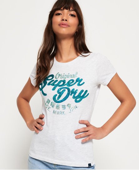 Superdry Original Sequin T-Shirt Original Sequin T-Shirt