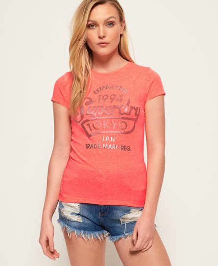 Superdry Camiseta metalizada Tokyo Sports Camiseta metalizada Tokyo Sports