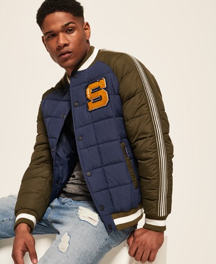 Superdry Box Καπιτονέ Μπουφάν Bomber Kyan Box Καπιτονέ Μπουφάν Bomber Kyan