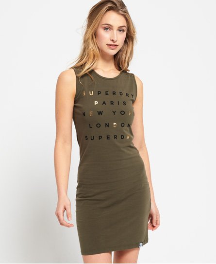 Superdry Lace Trim Dress Lace Trim Dress 75091