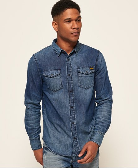 Superdry Resurrection Long Sleeve Shirt Resurrection Long Sleeve Shirt