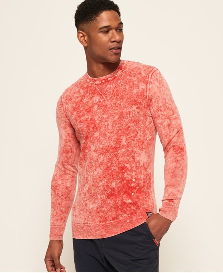 Superdry Garment Dye L.A. Splatter Crew Jumper Garment Dye L.A. Splatter Crew Jumper
