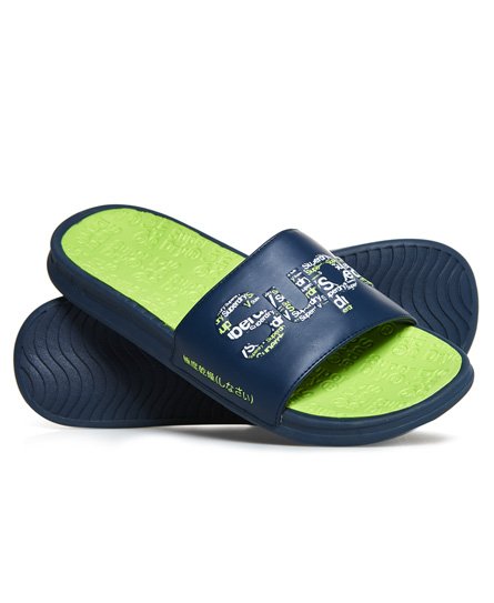 Superdry Crewe Repeat Logo Sliders Crewe Repeat Logo Sliders