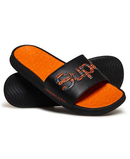 Superdry Crewe Repeat Logo Sliders Crewe Repeat Logo Sliders