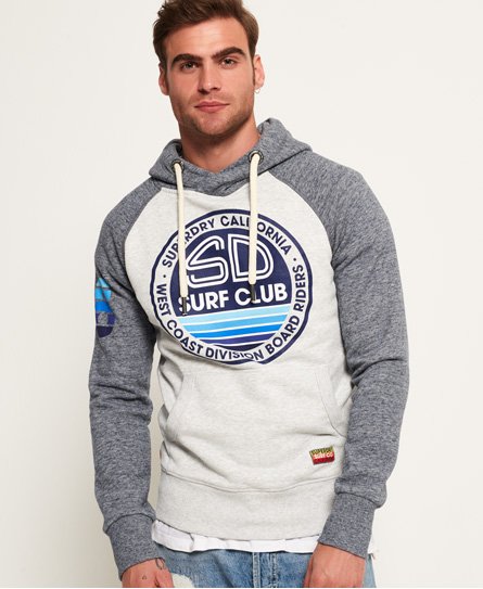 Superdry SD Surf Club Raglan Hoodie SD Surf Club Raglan Hoodie
