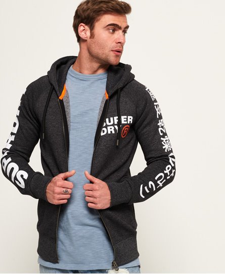 Superdry Crew Raglan Zip-hettegenser Crew Raglan Zip-hettegenser