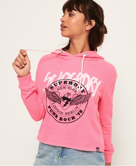 Superdry Applique Crop-hettegenser Applique Crop-hettegenser