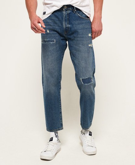 Superdry Übergroße Jeans mit konischem Beinschnitt Übergroße Jeans mit konischem Beinschnitt
