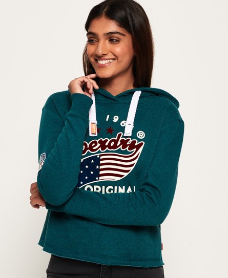 Superdry Nevada Crop Hoodie Nevada Crop Hoodie