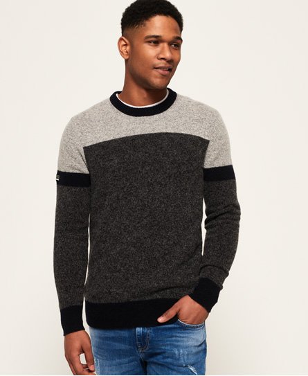 Superdry Harlo Block-genser med rund hals Harlo Block-genser med rund hals