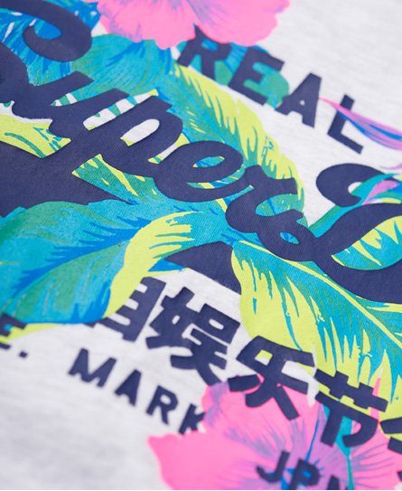 Superdry Vintage Logo Hibiscus T skjorte Dame Sale T shirts Superdry Vintage Logo Hibiscus T skjorte Dame Sale T shirts