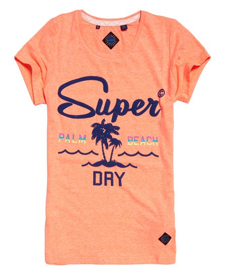 Superdry Tri Colour Tropix T-Shirt Tri Colour Tropix T-Shirt