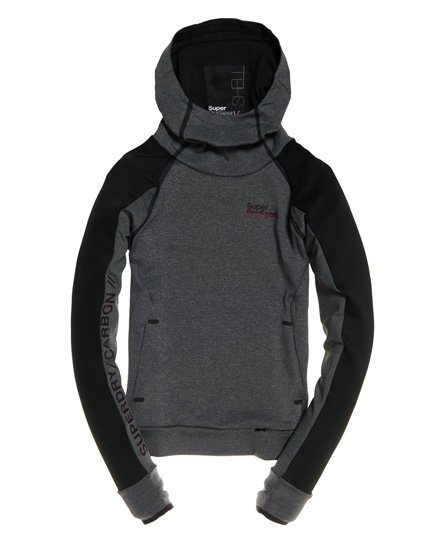 Superdry Carbon Run Free Hoodie Carbon Run Free Hoodie