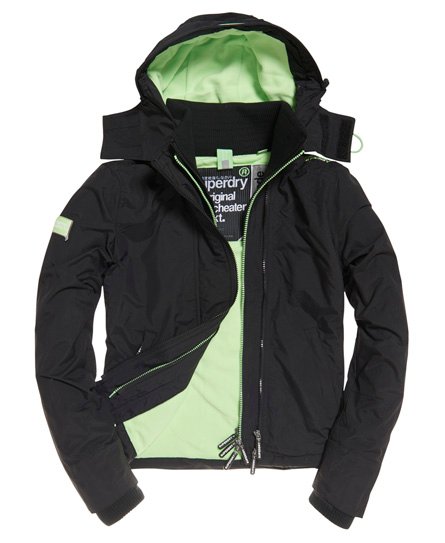 superdry lime green jacket