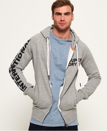 Superdry Crew Raglan Zip-hettegenser Crew Raglan Zip-hettegenser