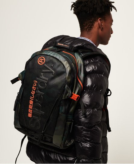 superdry mesh tarp backpack