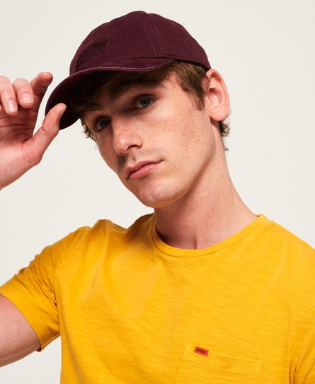 Superdry Casquette Orange Label Twill Casquette Orange Label Twill