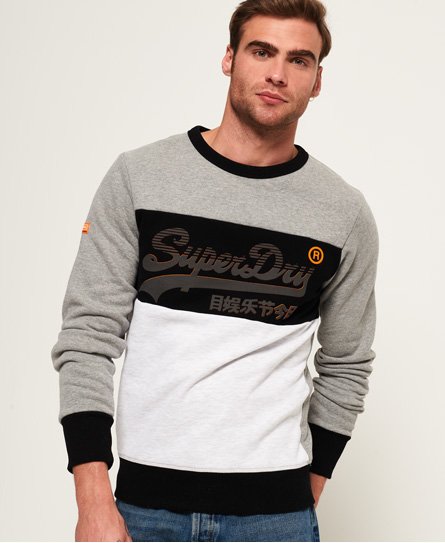 Superdry Vintage Logo Panel Sweatshirt Vintage Logo Panel Sweatshirt89049
