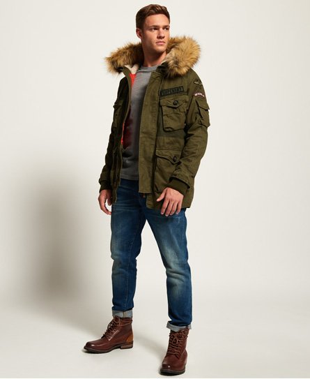 Superdry Rookie Heavy Weather Parka Jacket Men's Jackets Superdry Rookie Heavy Weather Parka Jacket Men's Jackets