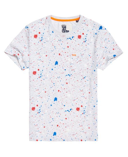 Superdry Splatter-T-skjorte Splatter-T-skjorte