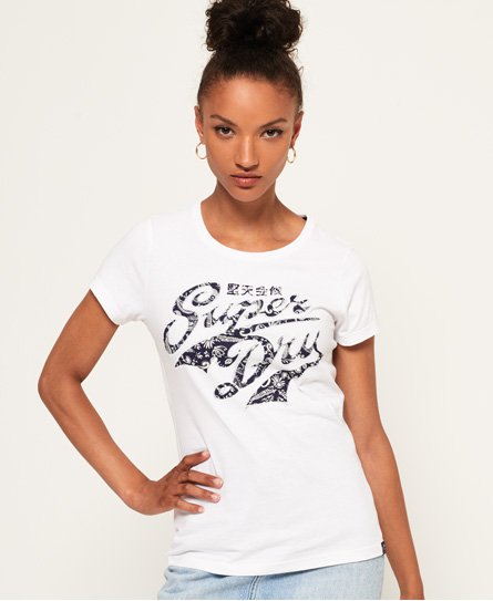 Superdry Paisley Stacker T-Shirt Paisley Stacker T-Shirt
