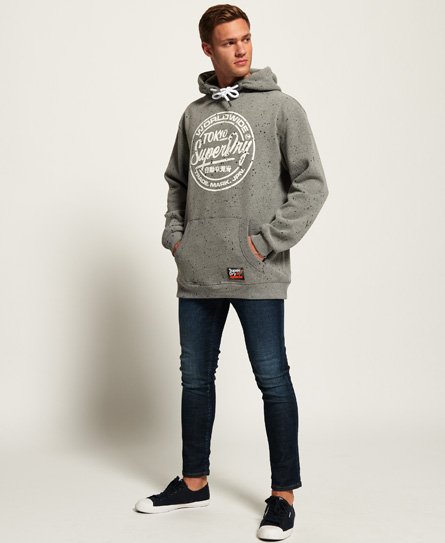 superdry world wide ticket type hoodie