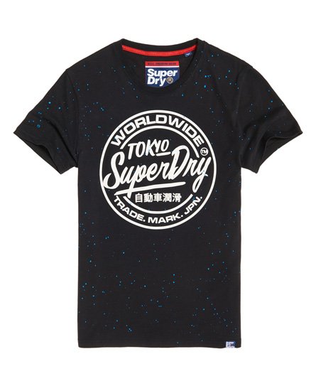 Superdry Worldwide Ticket Type Splatter -t-paita. Worldwide Ticket Type Splatter -t-paita.