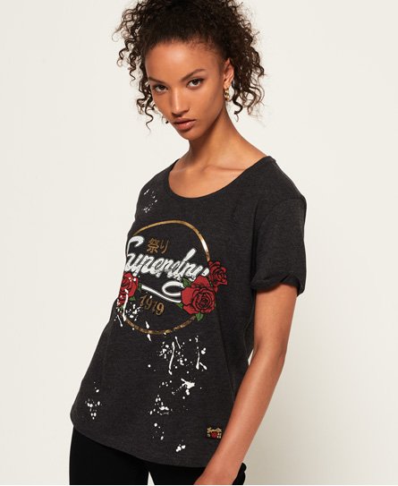 Superdry Boyfriend Band -t-paita Boyfriend Band -t-paita