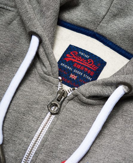 Superdry Vintage Authentic Duo Zip Kapuzenjacke Herren Hoodies Superdry Vintage Authentic Duo Zip Kapuzenjacke Herren Hoodies