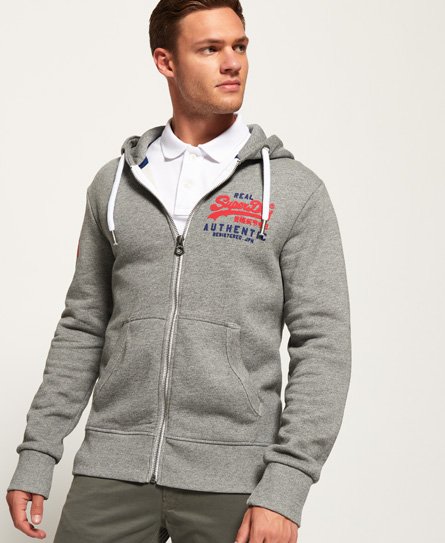 Superdry Vintage Authentic Duo Zip Hoodie Vintage Authentic Duo Zip Hoodie
