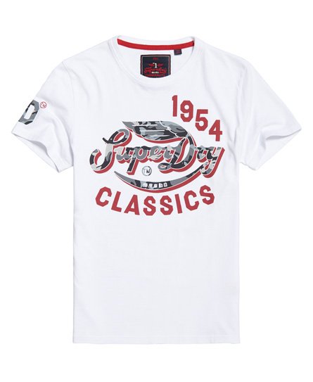 Superdry Famous Flyers Camo T-Shirt Famous Flyers Camo T-Shirt