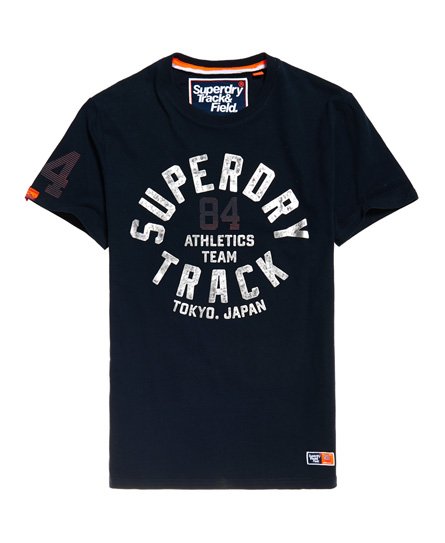 Superdry Track and Field Metallic-T-skjorte Track and Field Metallic-T-skjorte